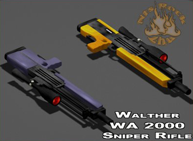 Walther WA2000 Sniper Rifle