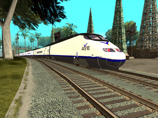 Aveeng Express with coaches