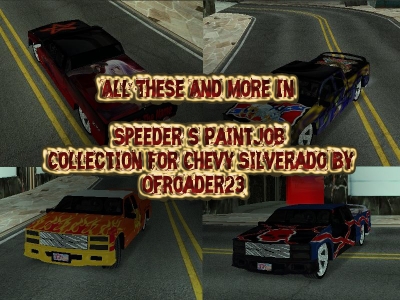 Chevy Silverado Lowrider Paintjobs