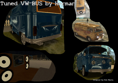 Tuned VW-Bus by Hermann
