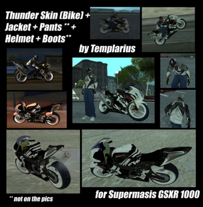 Thunder Theme for GSXR 1000