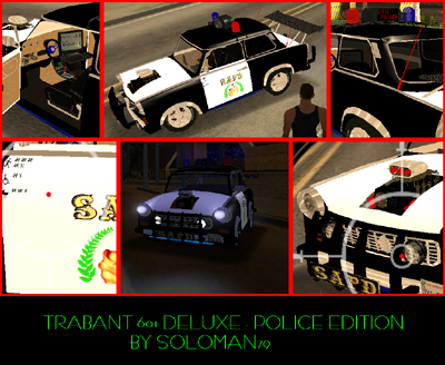 Trabant 601 Police Edition