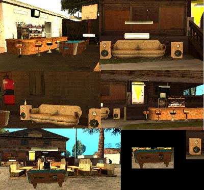 Neue Groove Street (Spiele,Bar)
