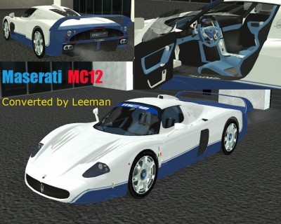 Maserati MC12 for SA