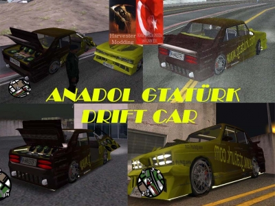 Anadol GtaTürk Drift Car