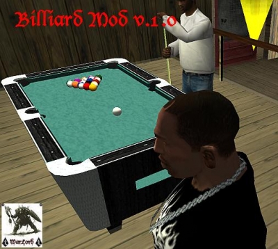 Billiardtisch Mod v1.0