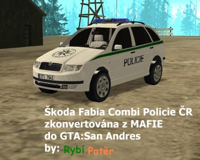 Skoda Fabia Combi Policie CZ