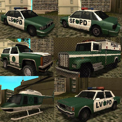 Chilean Police Cars