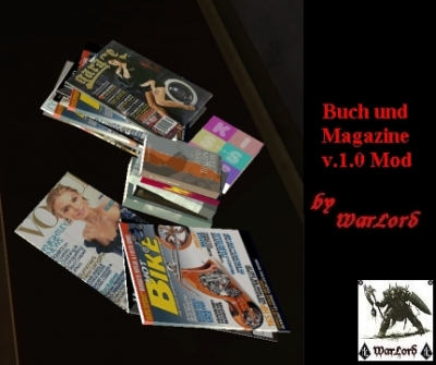 Buch und Magazine v.1.0 Mod