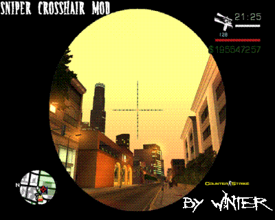 CS 1.6 Sniper Crosshair