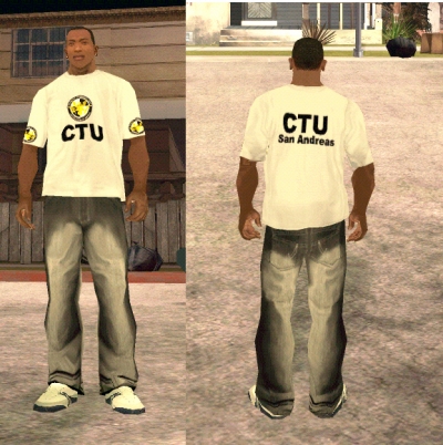 CTU (The Counter Terrorist Unit) tshirt.