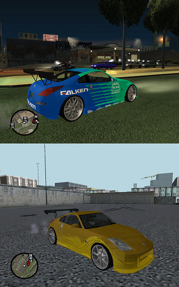 Nissan 350Z skins
