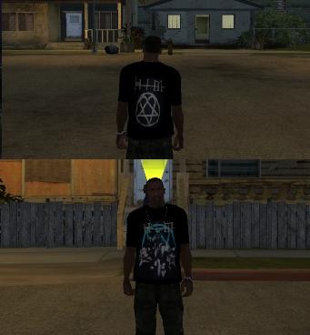 Him Band Heartagram T-Shirt