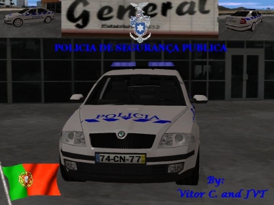 PSP Police Car