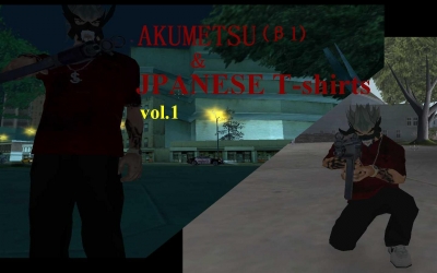 Akumetsu and J Tshirts