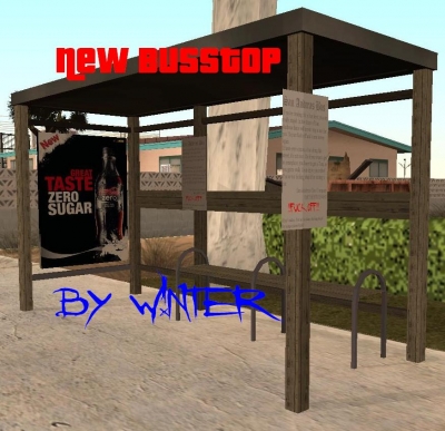 Coke Zero Busstop