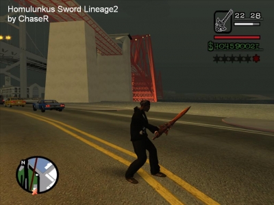 Homulunkus Sword