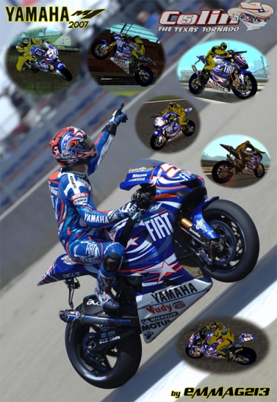 Yamaha M1 2007 - C. Edwards