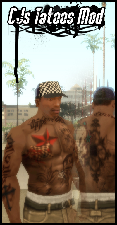 CJs Tattoos Mod (Skin)
