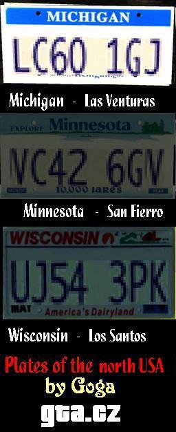 License Plates - North USA