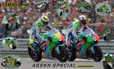 Yamaha M1 Team 2007 ASSEN