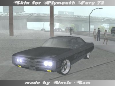 1972 Plymouth Fury Skin