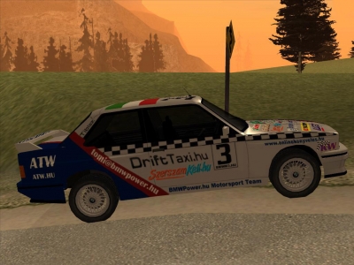 BMW E30 Drift Taxi (skin)