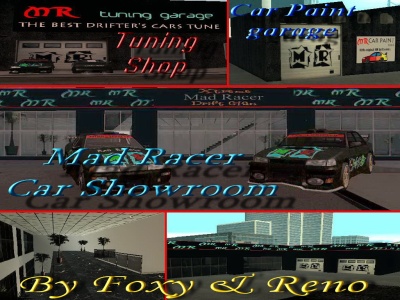 Mad Racer Car Showroom