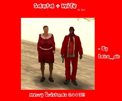 Santa + Wife