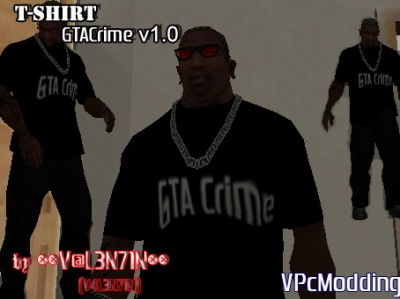 T-Shirt GTACrime v1.0