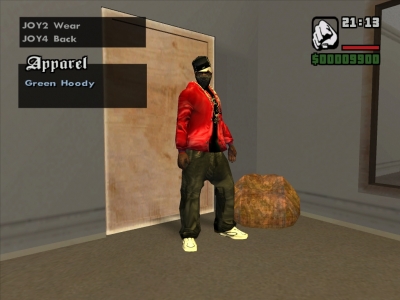 Red Hoody Jacket