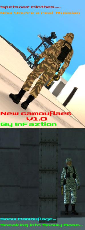 New Camouflages V1.0