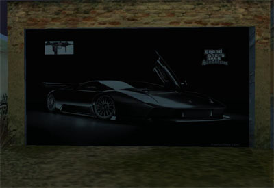 Lamborghini Garage Door
