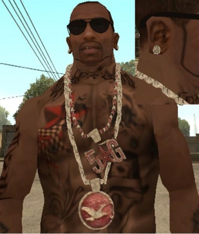 Birdman Kette + Earrings