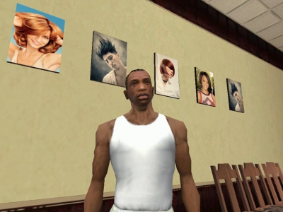 LIST of Haircuts at Barber shop wall