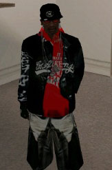 Black Los Angeles Hoody Jacket