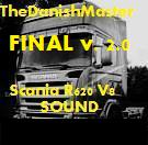Scania R620 V8 sound FINAL
