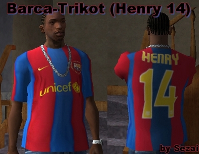 Barca-Trikot (Thierry Henry)