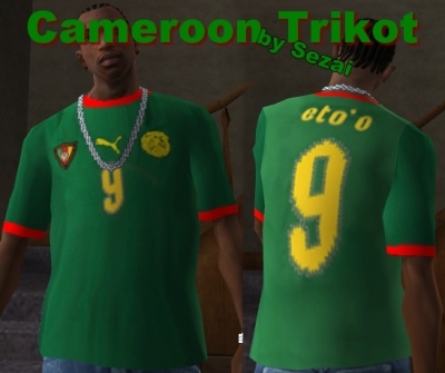 Cameroon Trikot (Sami Etoo)