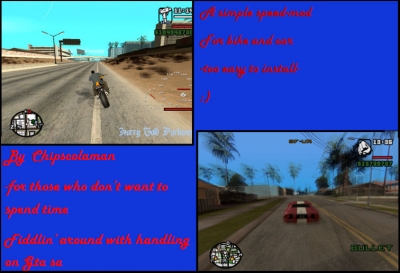 Simple Speed mod 4 cars and bikes