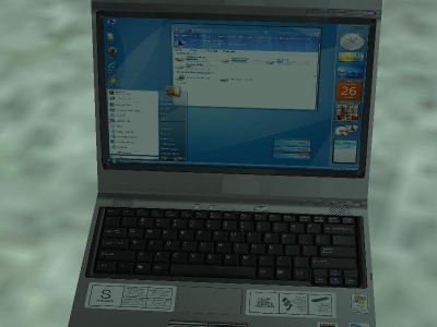 Laptop Haft-Bombe