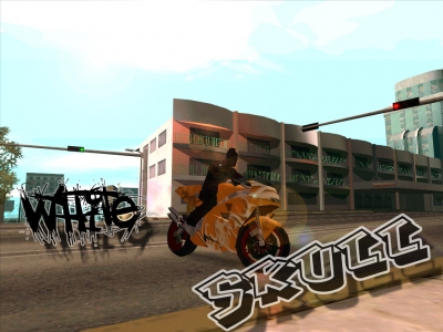 White Skull NRG500 Skin