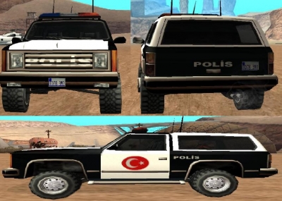 Turkish Police Jeep