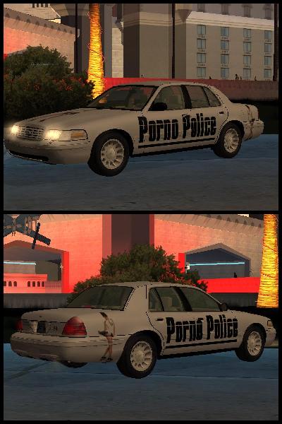 Porno Police Paintjob
