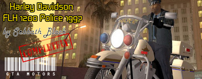 Harley Davidson FLH 1200 Police