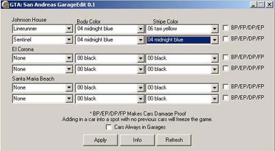 Garage Editor