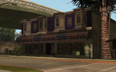 Ammu Nation in Grove Street