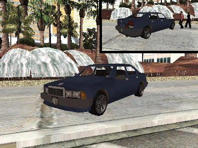 GTA3 Sentinel (Without Rims and Tires)