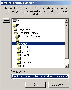 GTA San Andreas Map Installer