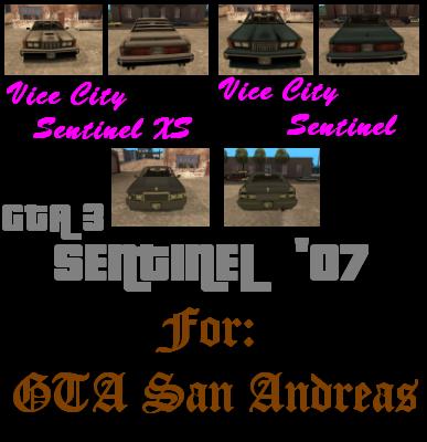 GTA Sentinel Carpack
